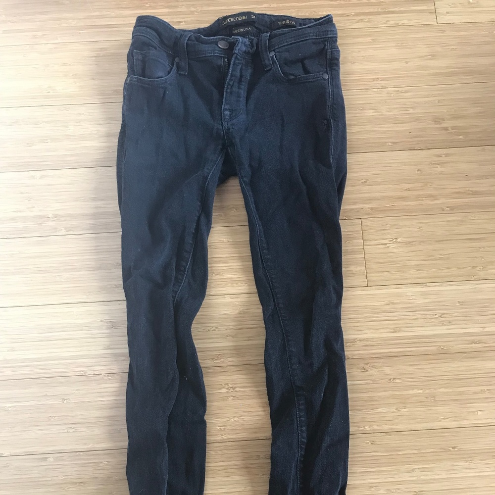 Genetic Denim Black Skinny Jeans